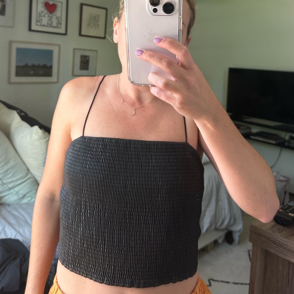 Alice + Olivia Vegan Leather Bustier